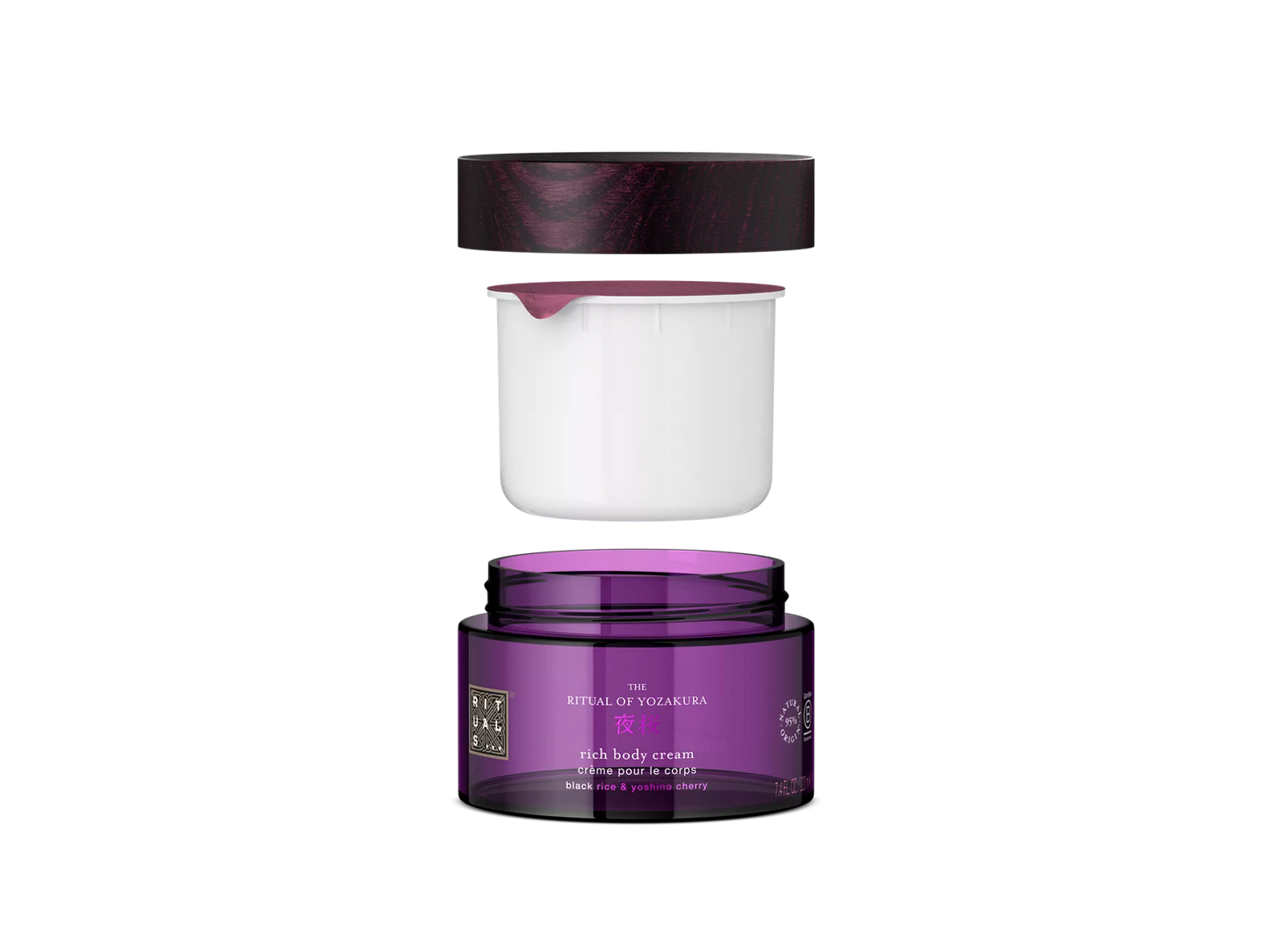 The Ritual of Yozakura Refill Body Cream navulling bodycrème, 220 ml