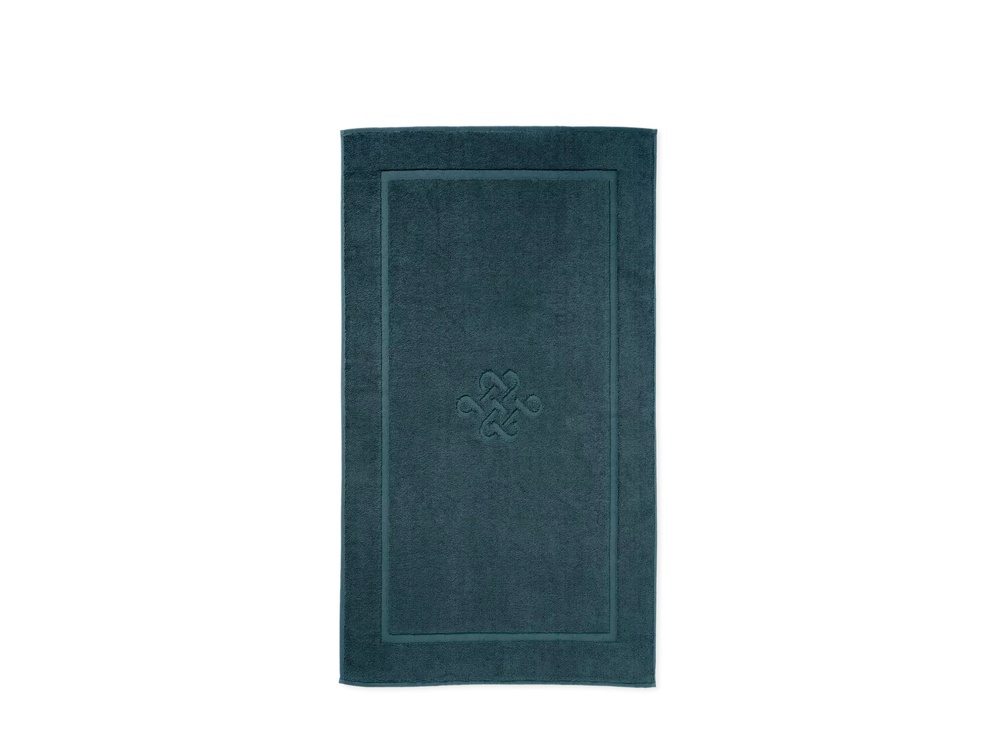 Super Smooth Cotton Bath Mat 70x120cm Petrol