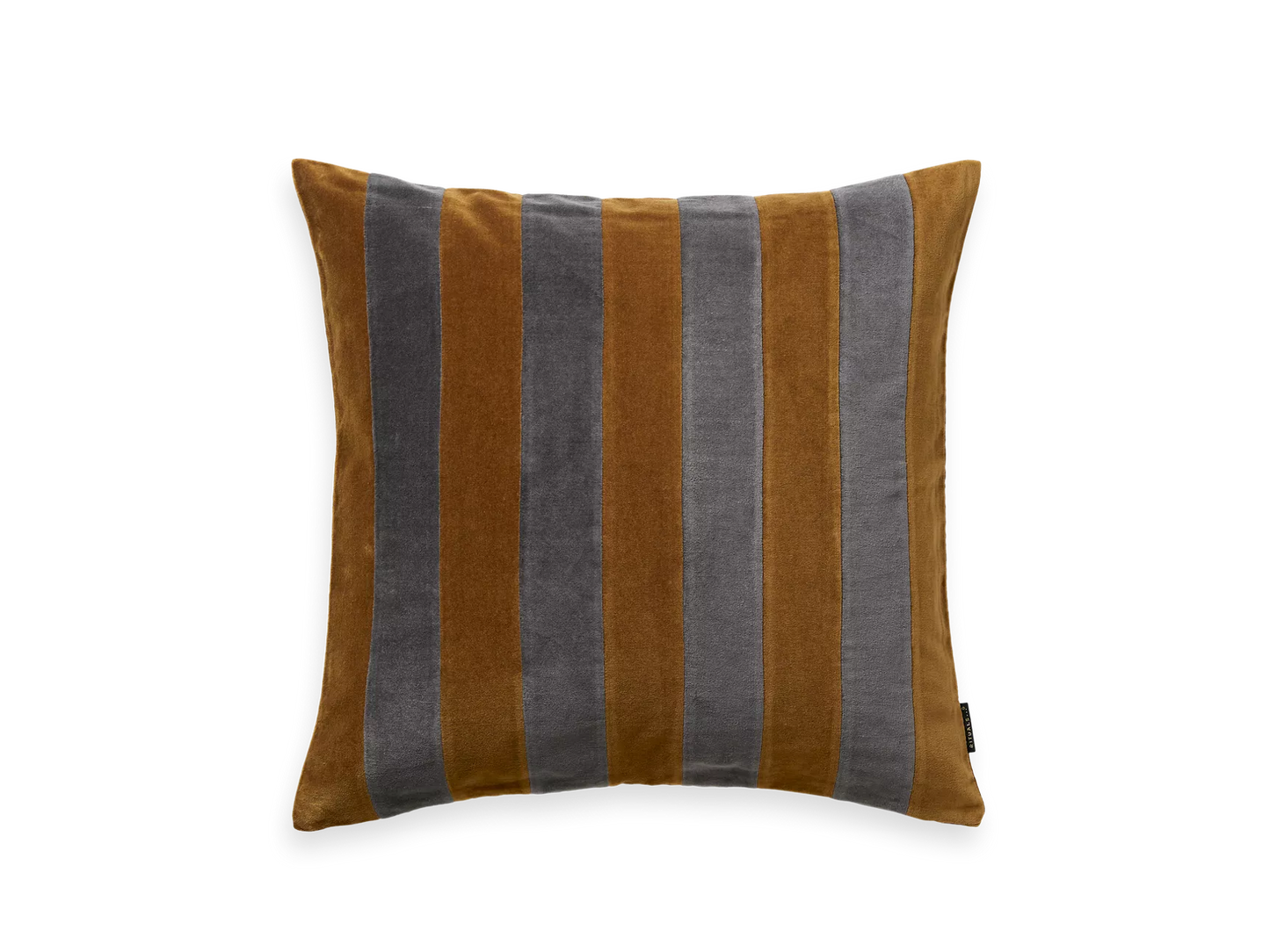Vellore Cushion Cover Mocha Stripes 50 x 50cm