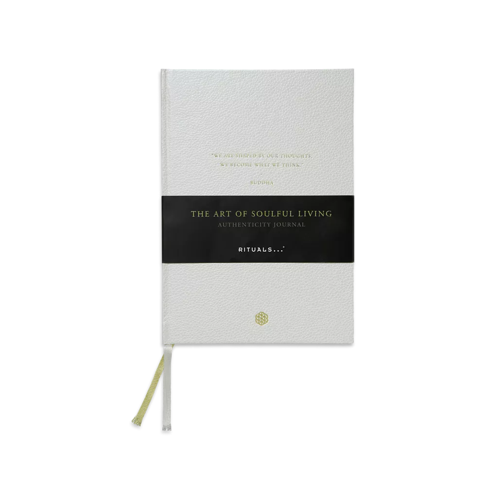 House of Rituals Authenticity Journal handmade notebook with gilt edges