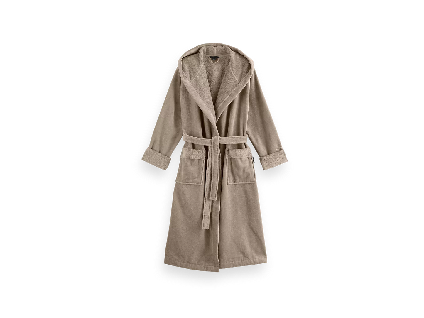 Super Smooth Cotton Bathrobe Women Sand L