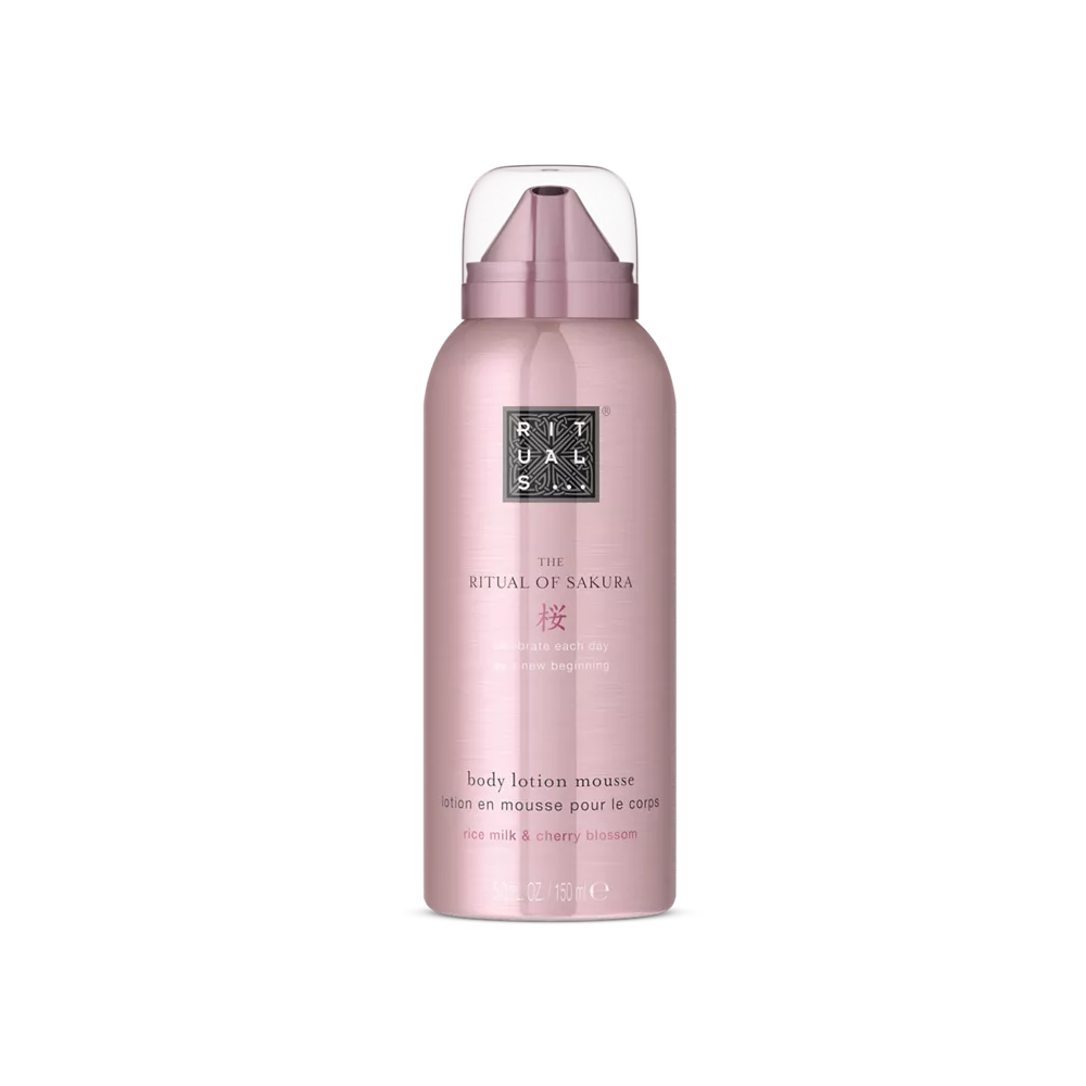 The Ritual of Sakura Body Lotion Mousse body lotion mousse, 150 ml