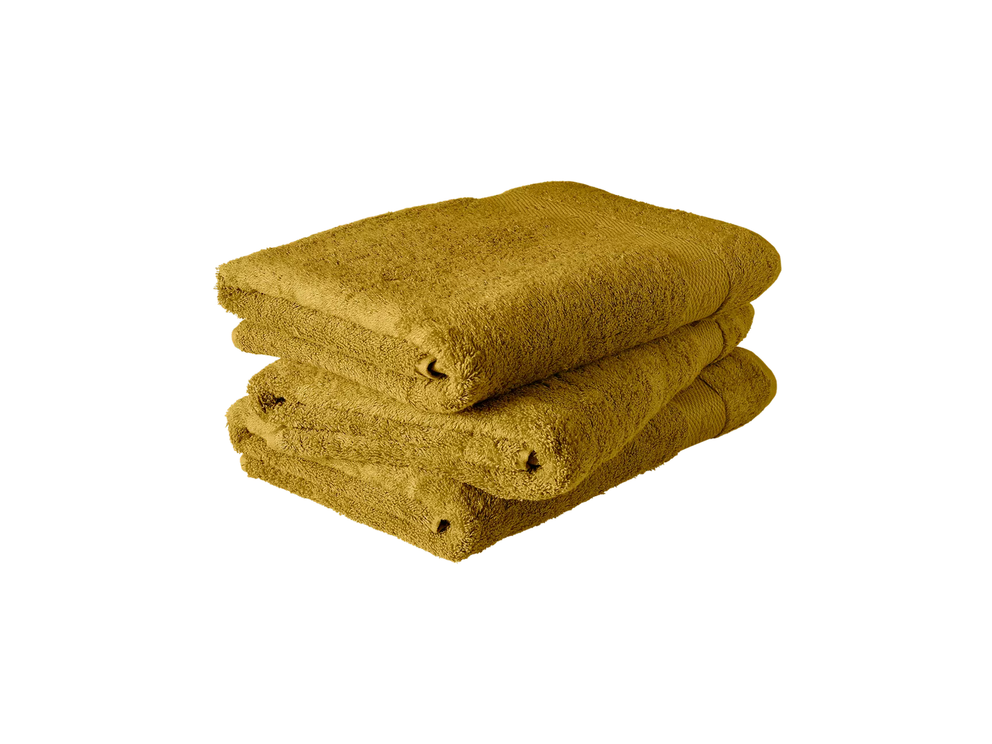 Super Smooth Cotton Bath Towel 70x140cm Mustard
