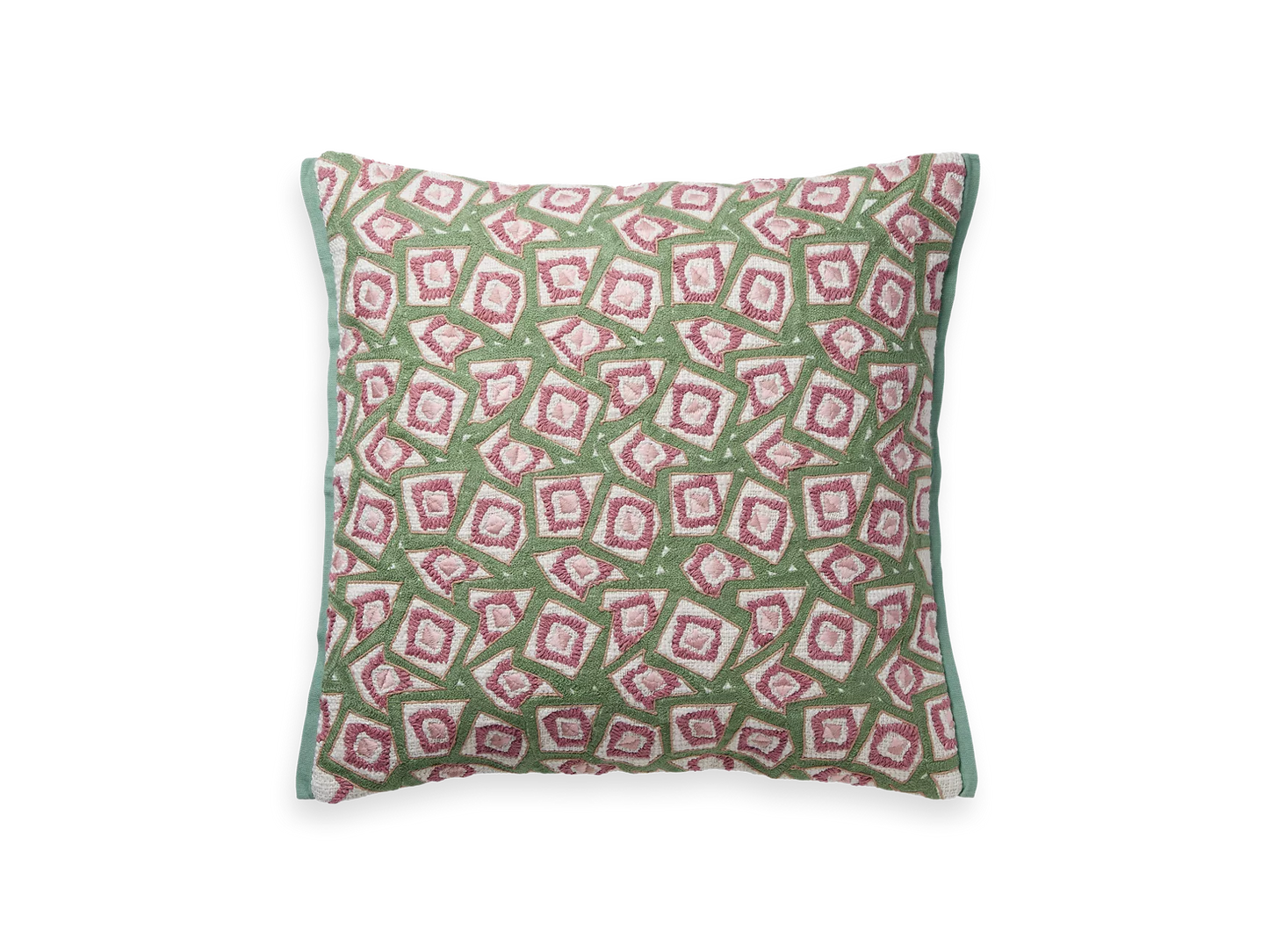Punjab Cushion Cover Mint Frames 50 x 50 cm