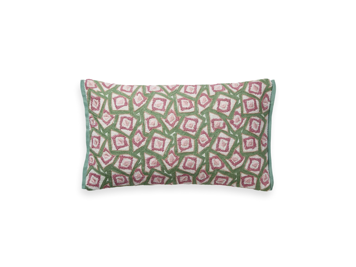 Punjab Cushion Cover Mint Frames 50 x 30 cm