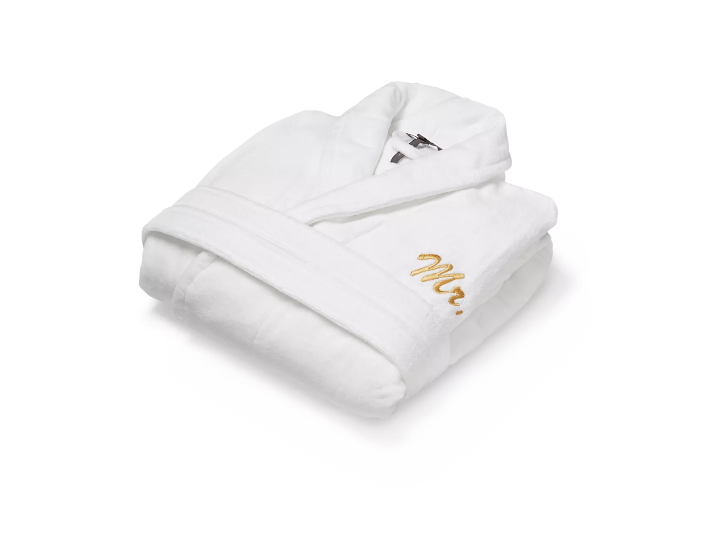 Mr Bathrobe - White - S