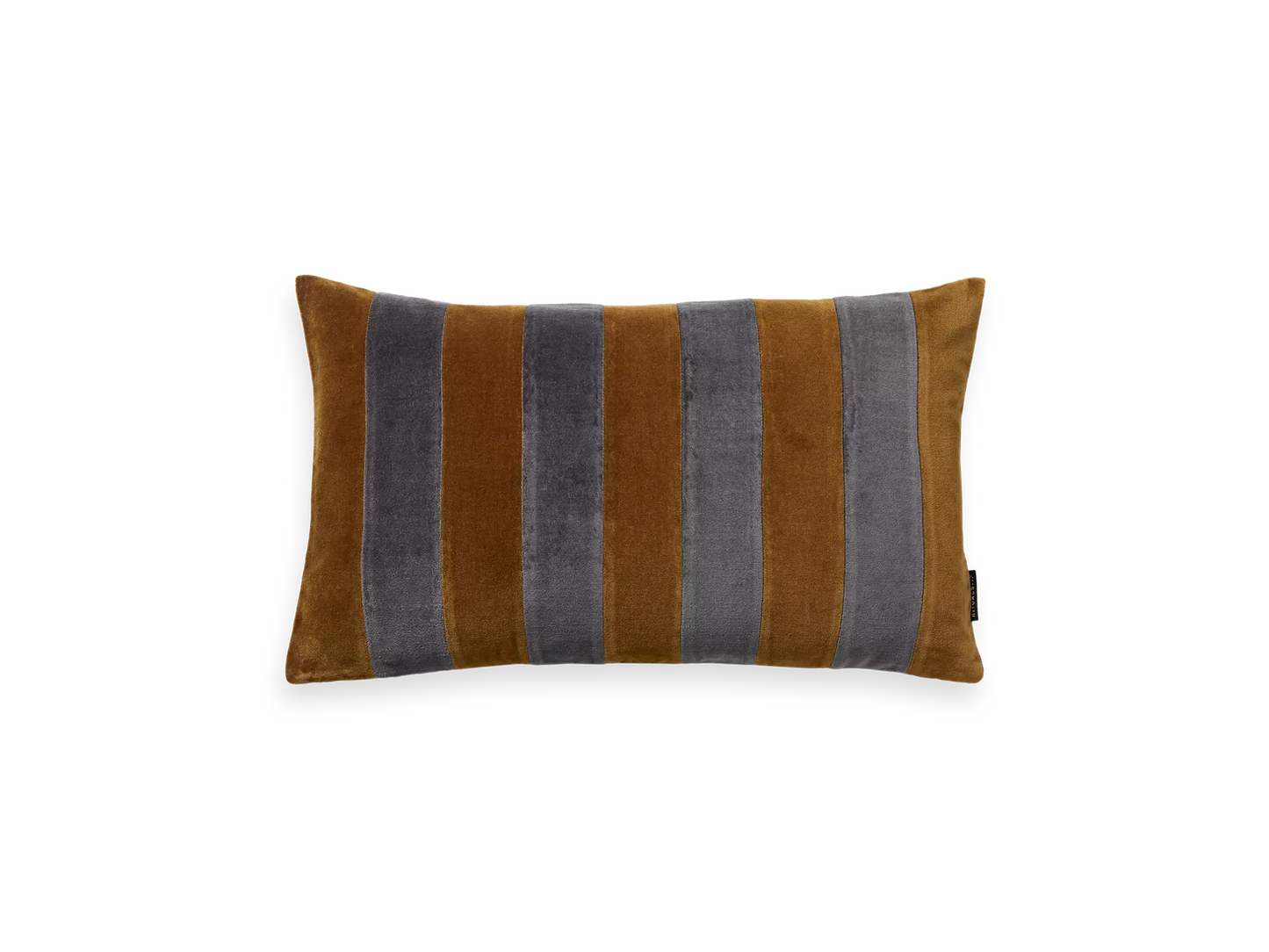Vellore Cushion Cover Mocha Stripes 50 x 30cm