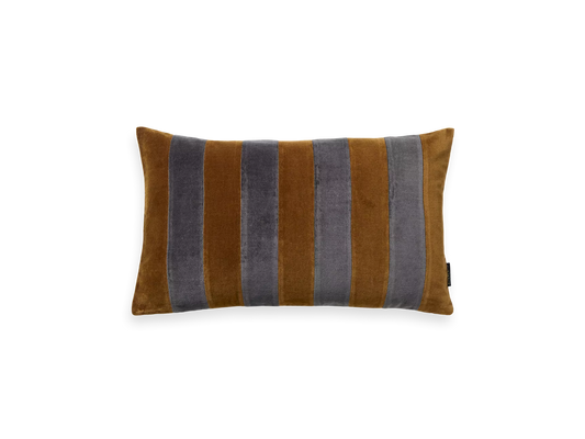 Vellore Cushion Cover Mocha Stripes 50 x 30cm