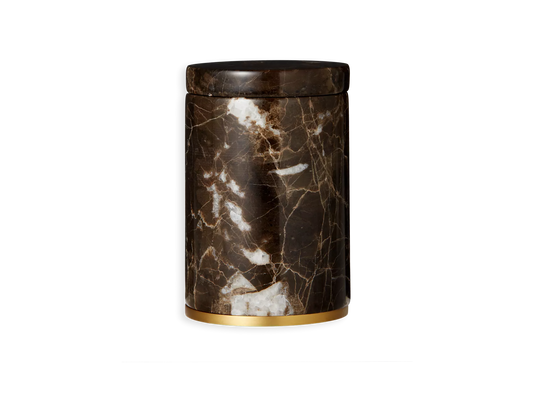 Dedaine Cotton Jar Brown Marble