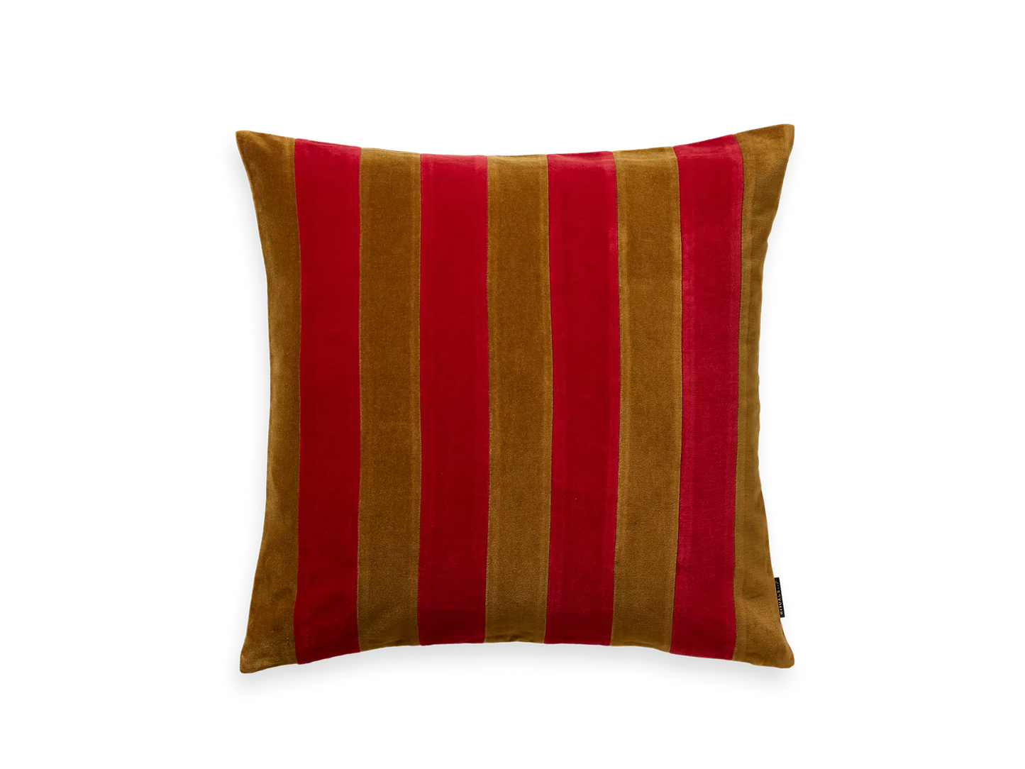 Vellore Cushion Cover Red Stripes 50 x 50cm