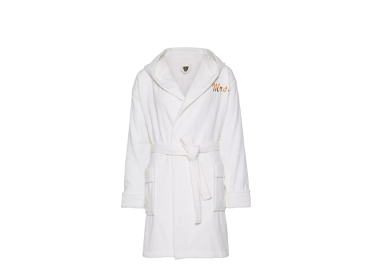 Mrs. Bathrobe - White - L