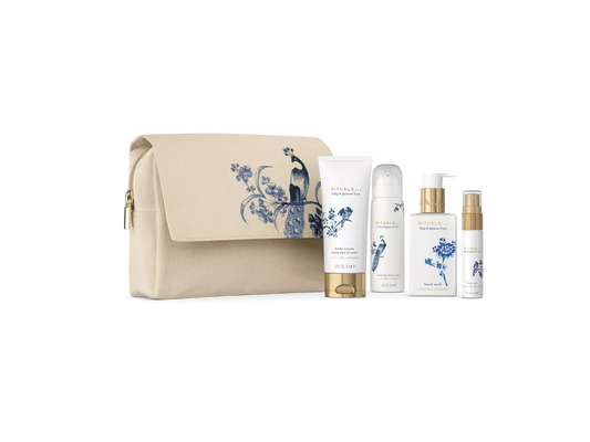Amsterdam Collection Amsterdam Pouch Set foaming shower gel 50 ml, body cream 70 ml, hair & body mist 20 ml, hand soap 110 ml
