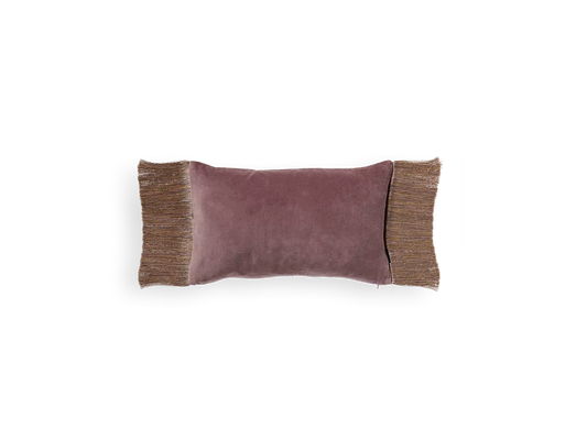Vellore Cotton Velvet Cushion case 50x30cm Vintage Pink
