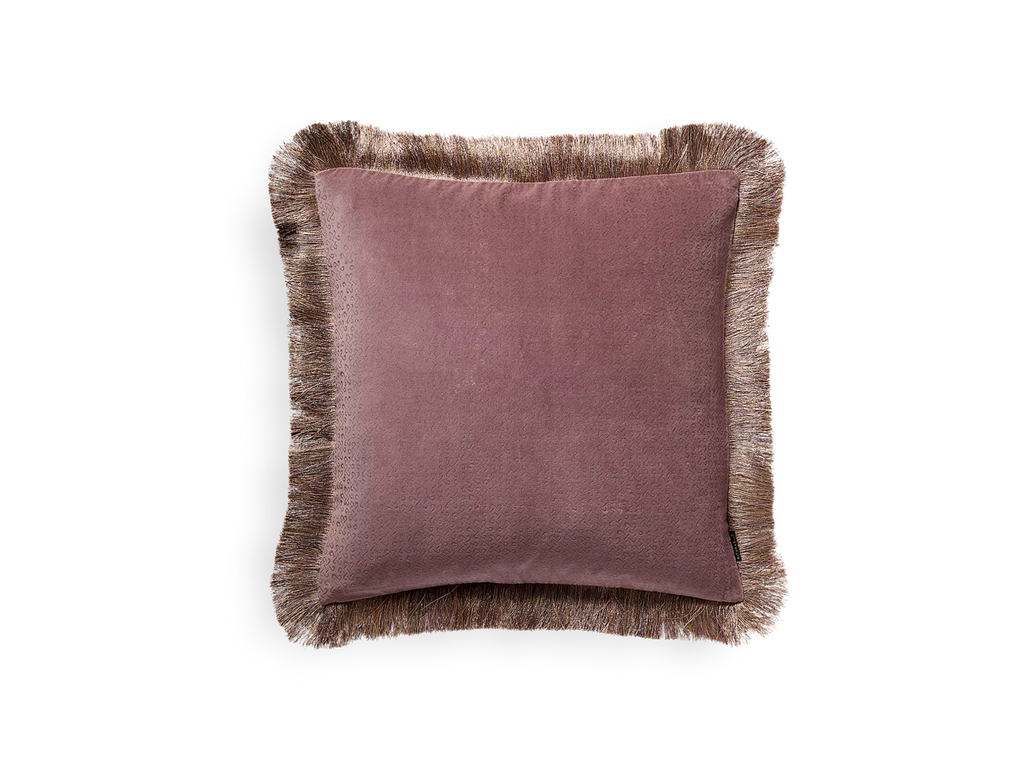 Vellore Cotton Velvet Cushion case 50x50cm Vintage Pink