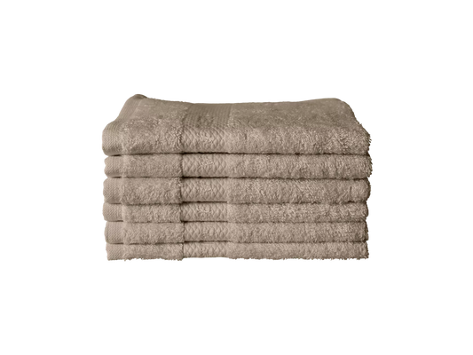 Super Smooth Cotton Guest Towel 30x30cm Sand