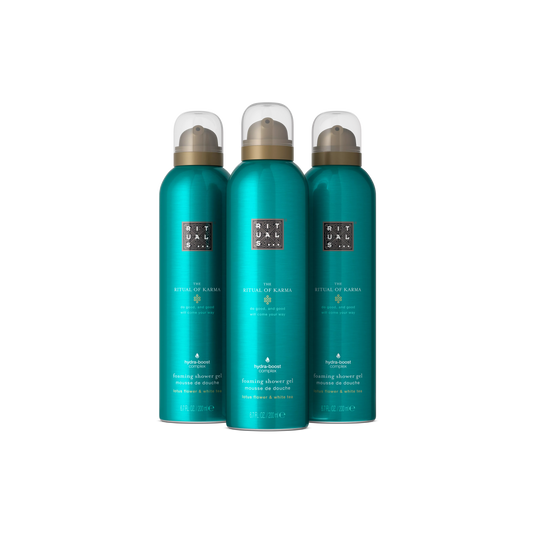 The Ritual of Karma Shower Foam Value Pack