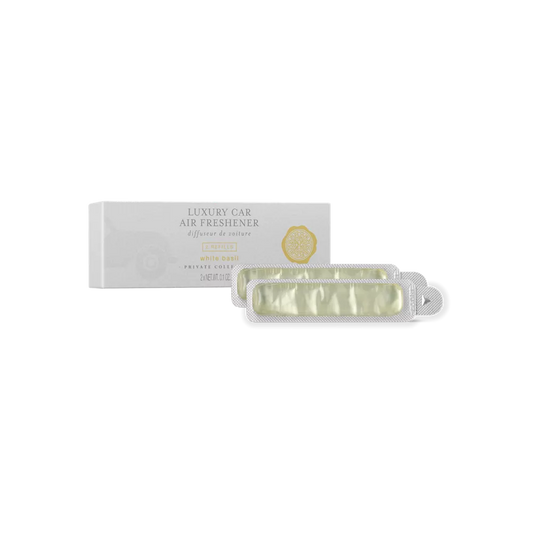 White Basil Car Air Freshener Refill 2 car air freshener refills, 2x3 gr
