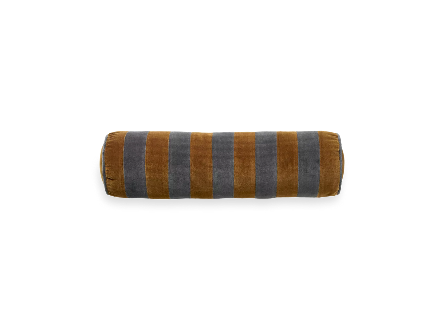 Vellore Bolster Cushion Mocha Stripes