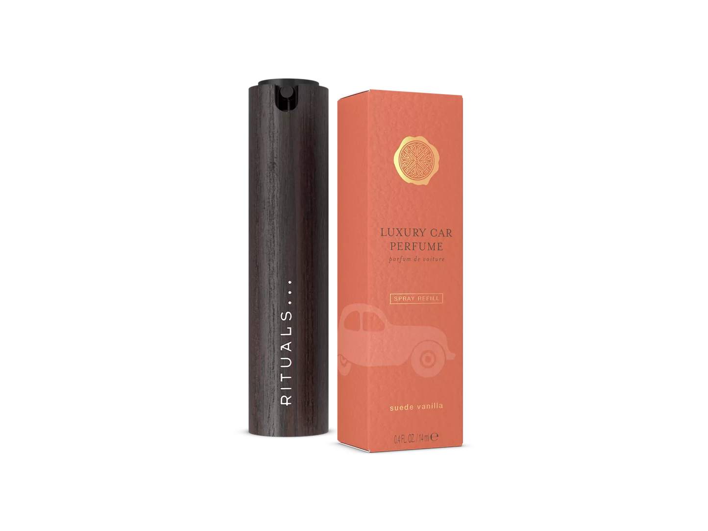Car Fragrance Spray Kit Suede Vanilla
