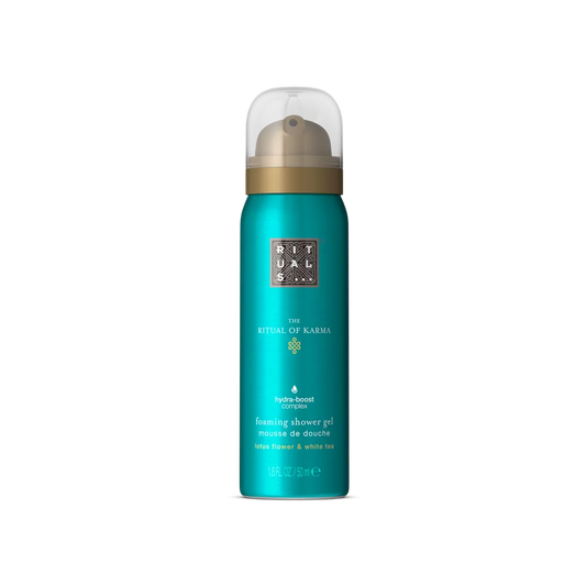 The Ritual of Karma Travel - Foaming Shower Gel foaming shower gel, 50 ml