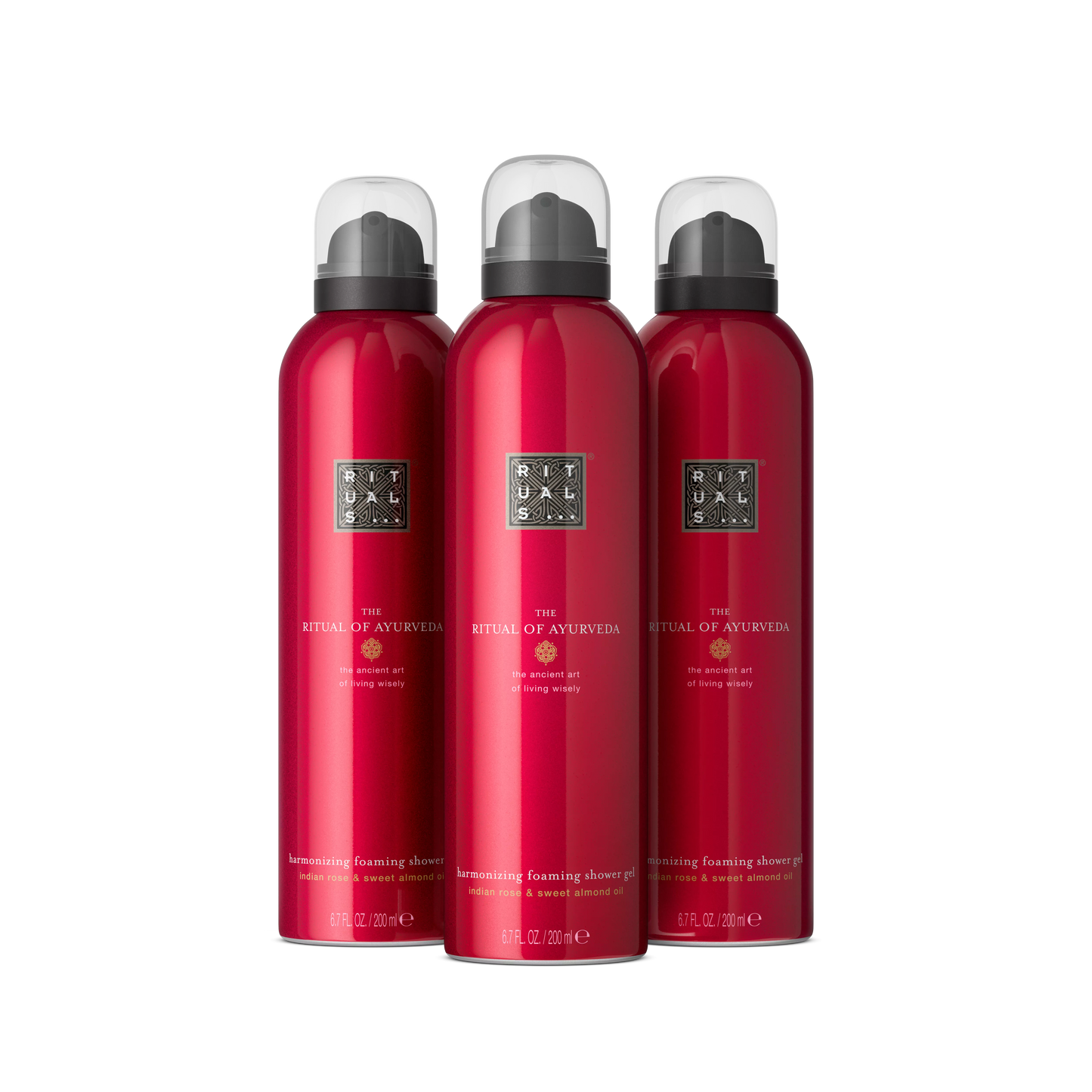 The Ritual of AyurvedaShower Foam Value Pack
