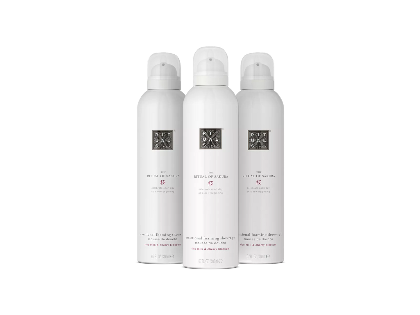Sakura Shower Foam Value Pack 2024